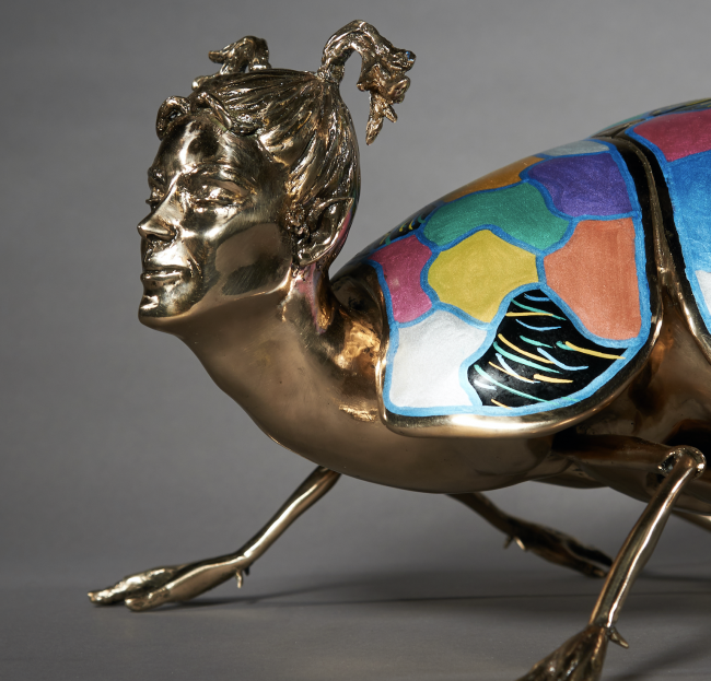 Une coccinelle très féminine