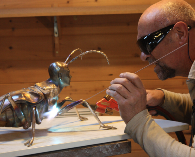 Assemblage, soudure et ciselage