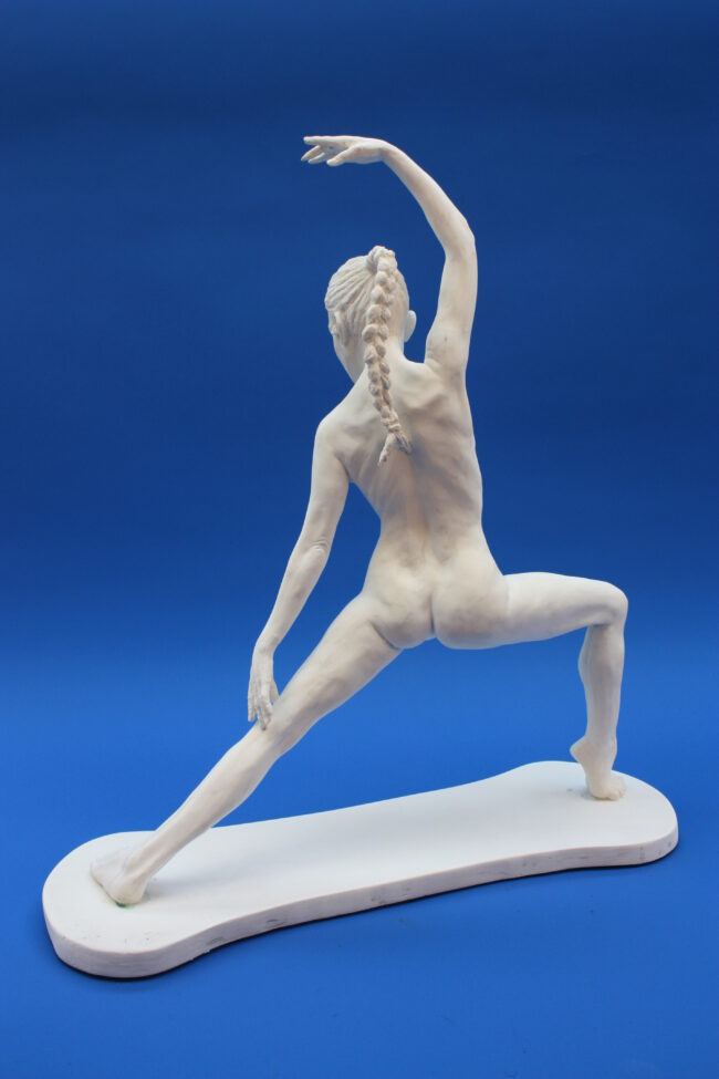 Premier tirage en résine de la « Guerrière »