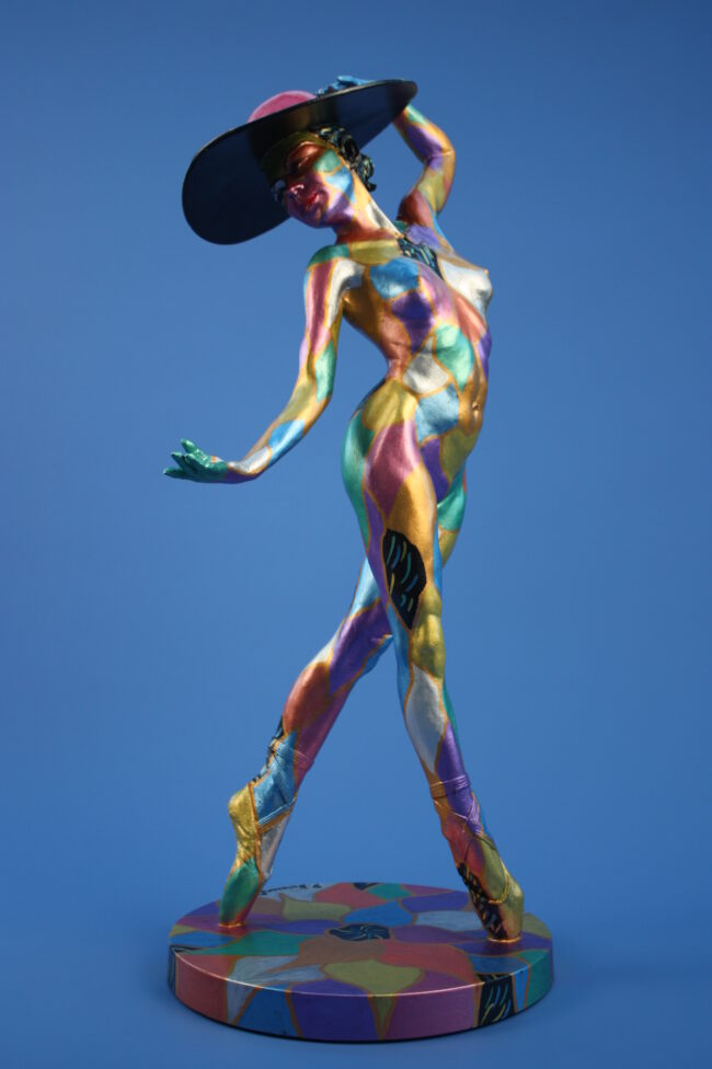 ÉLÉGANCE, Résine colorée